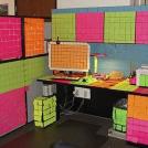 А что еще можно делать с липкими листочками?