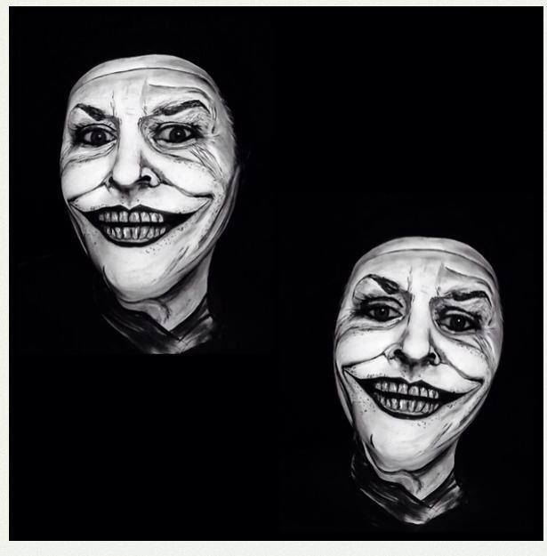 Фото Мария Мэлоун в Роли Джека Николсона в роли Джокера из раздела  /