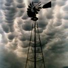 Редкий вид облаков - вымеобразные :)