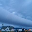 Roll Cloud над церковью