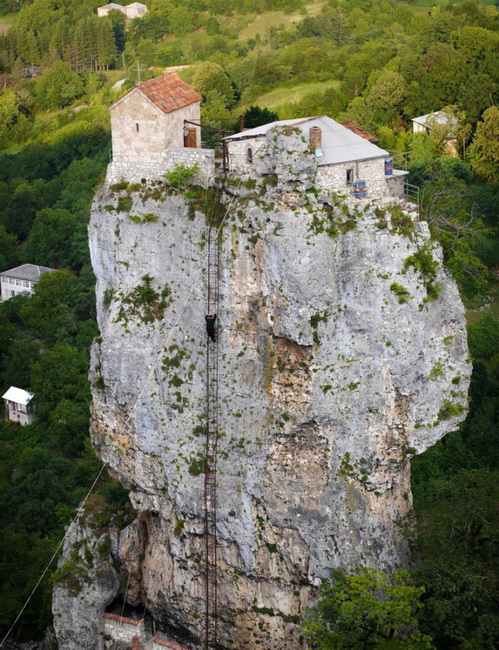 Современное состояние Кацсхой церкви