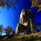 Вид снизу из деревни Кацхи