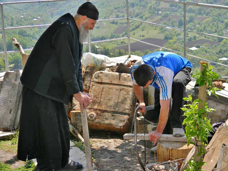 Восстановление Кацхской церкови