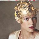 Золото на лице и теле