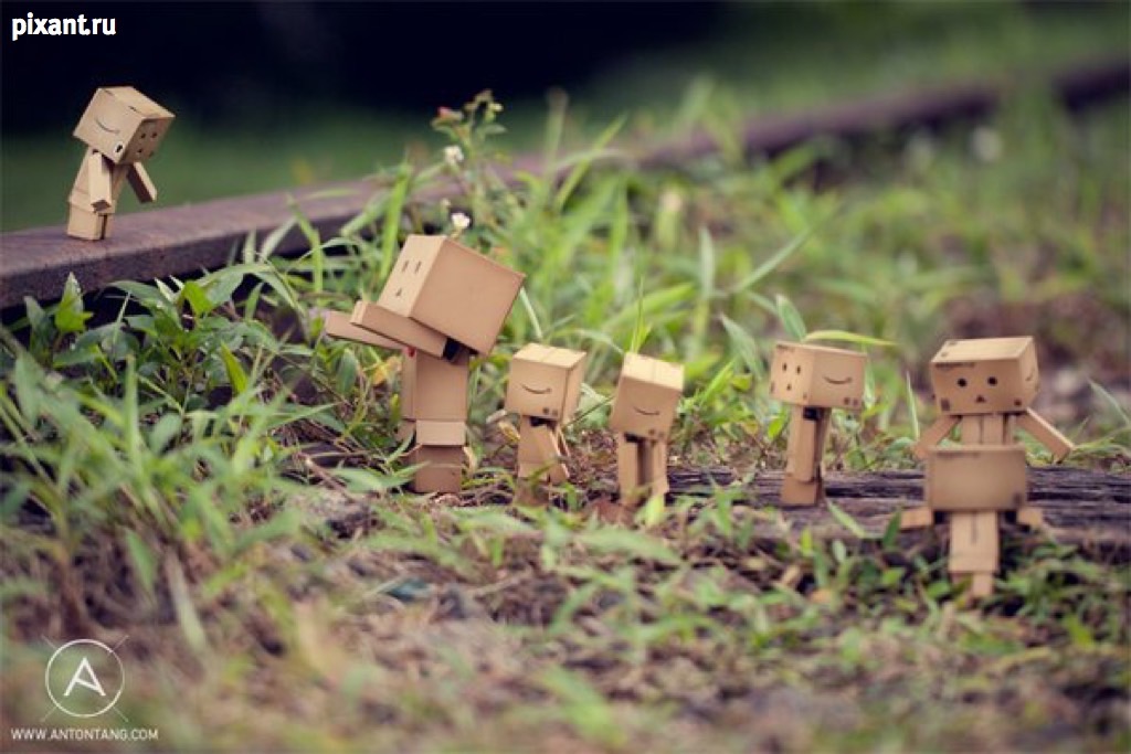 Фото Приключения человечка из картонной коробки Данбо: 131 фото из раздела /