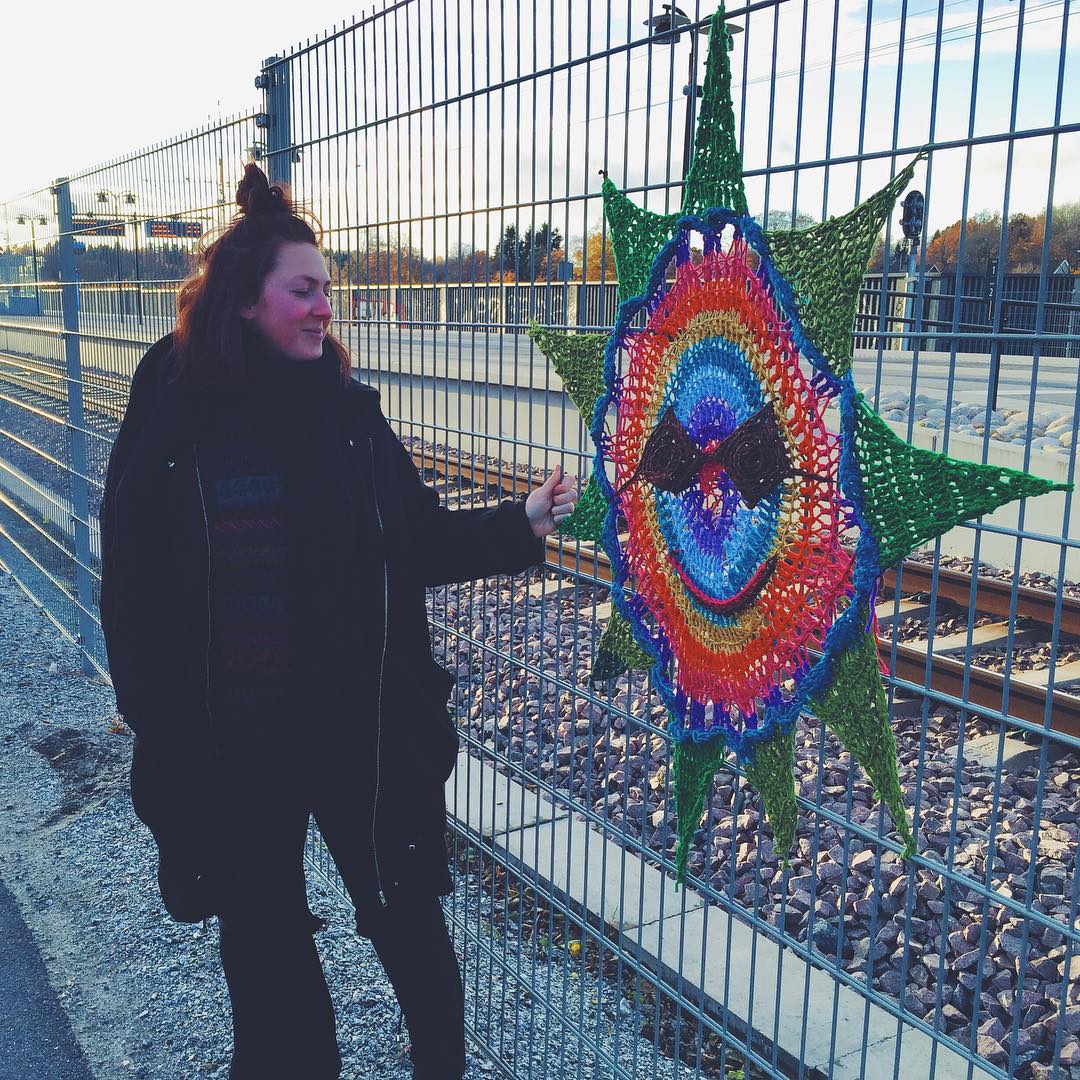 Фото Джулия Риордан: однажды мне надоело вязать скучные вещи из раздела  /