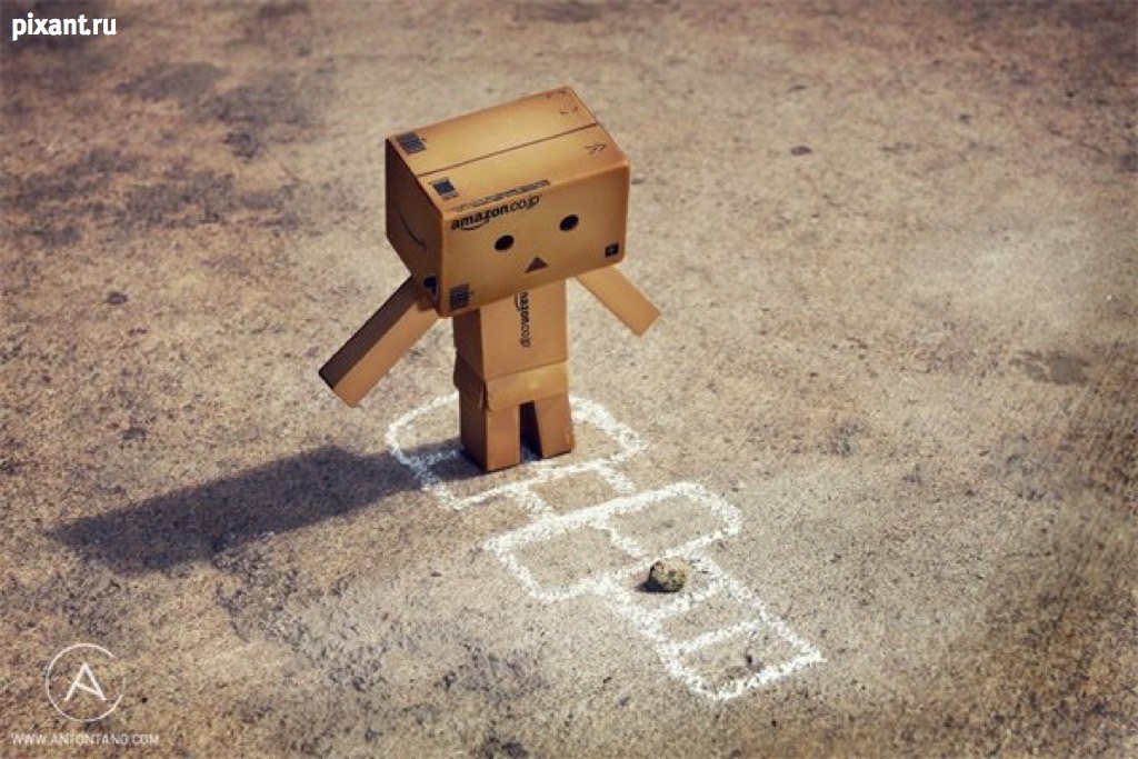 Danbo или новый тренд картонных человечков