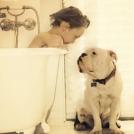 Фото Дети и собаки купаются вместе (позитивная подборка из 19 фото) из раздела  /