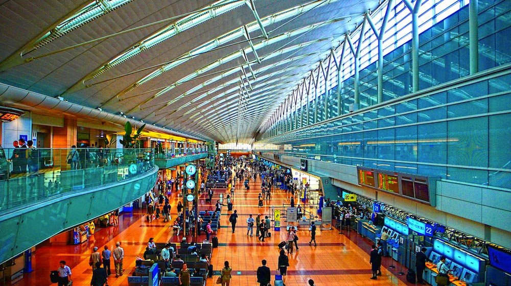 5. Международный аэропорт Токио