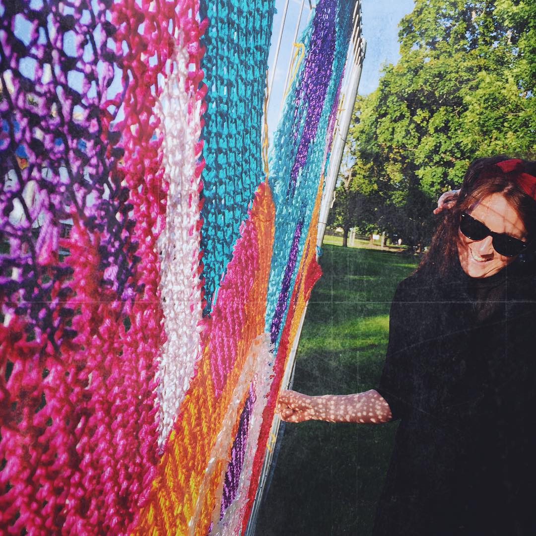 Фото Вязанный забор из раздела  /