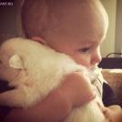 Фото Дети и собаки: обнимашки. Коллекция 51 супер милых фото из раздела  /