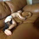 Фото Подборка из 21 милых фото: Спящие дети и собаки. Ми-ми-ми... из раздела  /