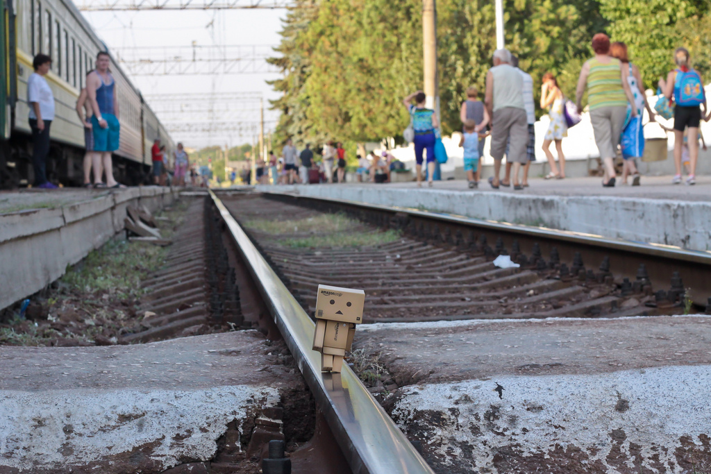 Фото Третье путешествие человечка из картонных коробок по России (39  фото) из раздела  /