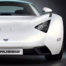 Фото Модель Marussia B1 бело-голубой вариант из раздела  /