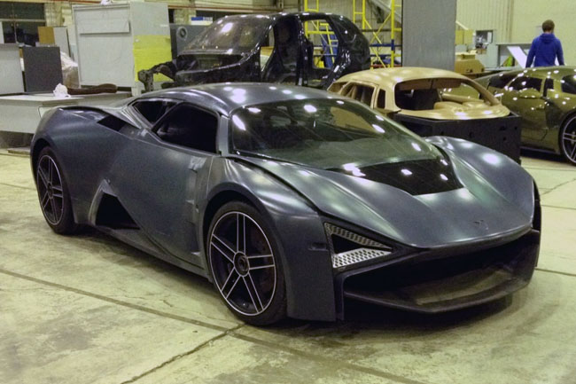 Фото Marussia B3 (создание прототипа) из раздела /