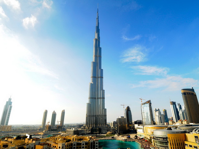 Фото Башня Бурдж-Халифа. Объединенные Арабские Эмираты. Дубай. из раздела  /