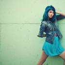 Фото Синеволосая девушка из раздела /