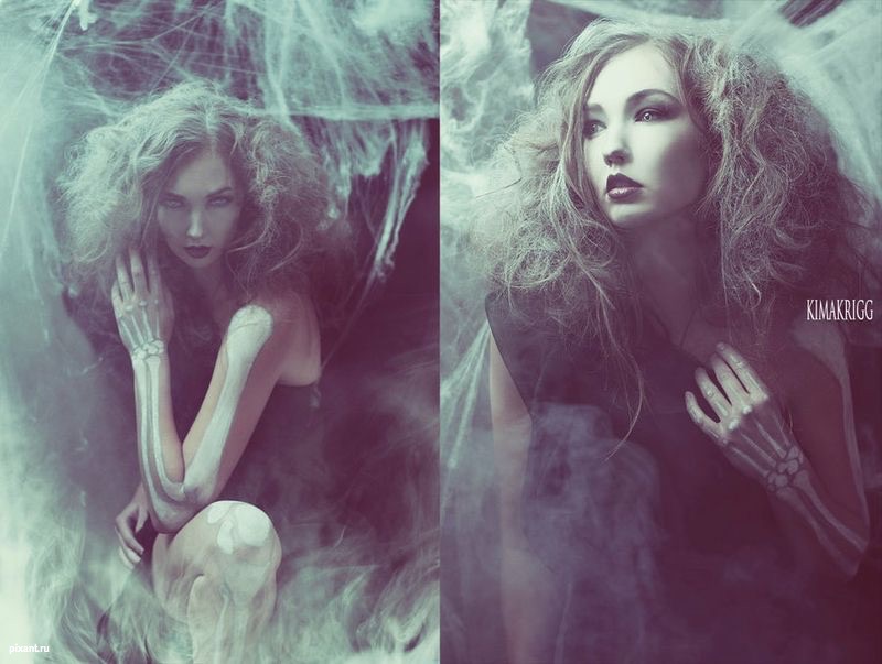 Фото Боди-арт скелет из раздела  /