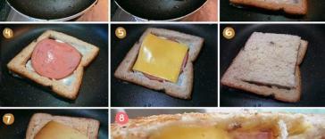 Фото Супер сэндвич за 5 минут из раздела Фото рецепт / быстрые рецепты