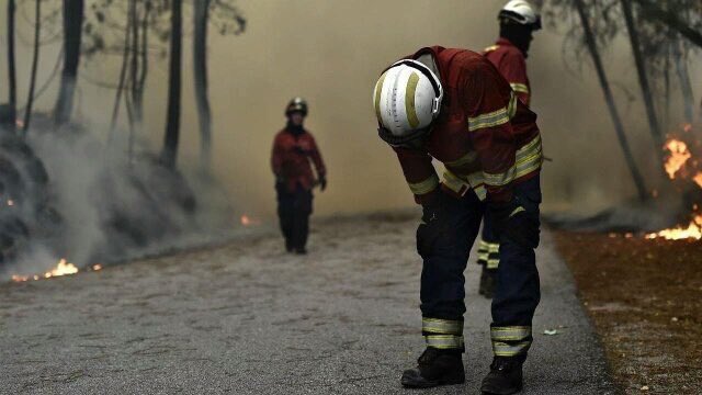 Фото Сильнейшие пожары в Португалии из раздела  /