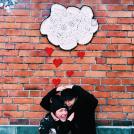 Дождь из сердечек