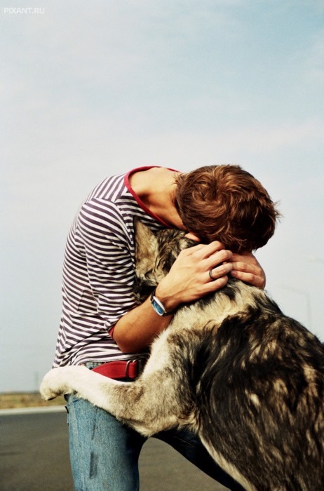 Фото Дети и собаки: обнимашки. Коллекция 51 супер милых фото из раздела  /