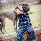 Фото Дети и собаки: обнимашки. Коллекция 51 супер милых фото из раздела  /