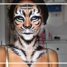 Как сделать "тигровый" мэйкап?