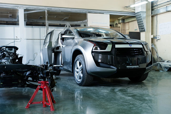 Кроссовер Marussia F2 (прототип для выставки)