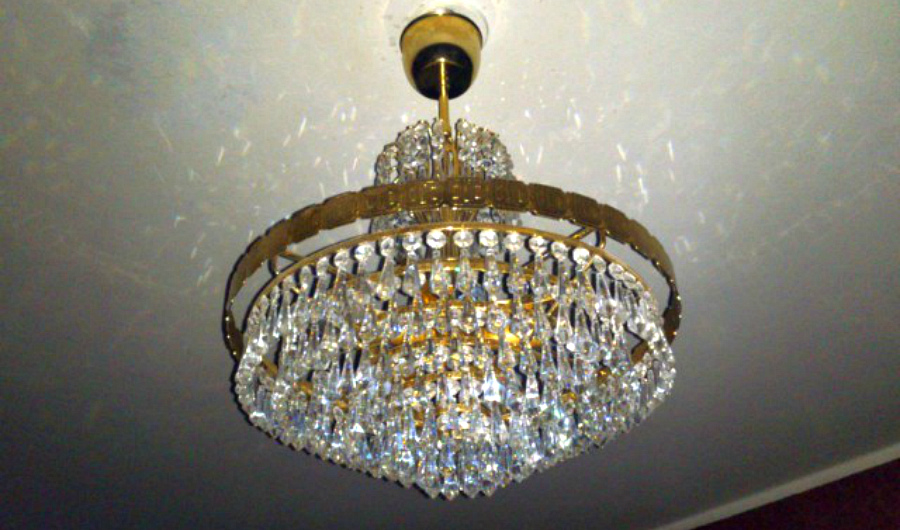 Люстра «под хрусталь»