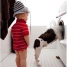 Нет, здесь тоже папа не спрятался