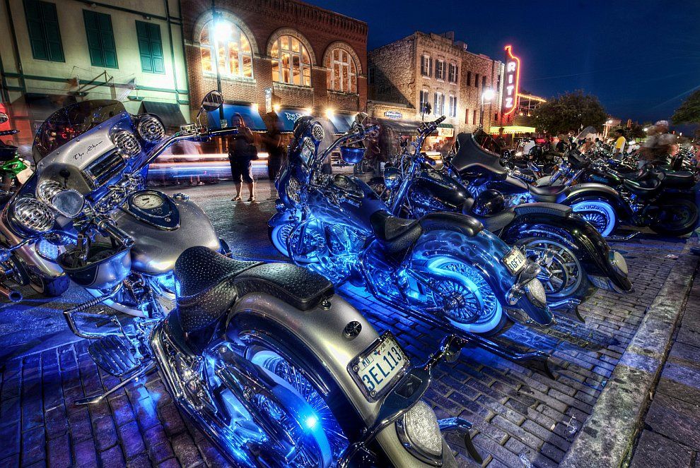 Тюнингованные мотоциклы в HDR