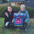 Вязанный почтовый ящик