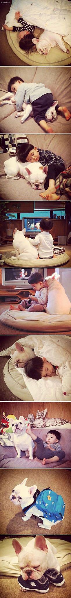 Я и мой друг Ким. Он ребенок, не пугайтесь.