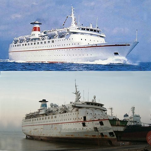 Фото «Берег Мертвецов», или куда корабли приходят умирать из раздела /