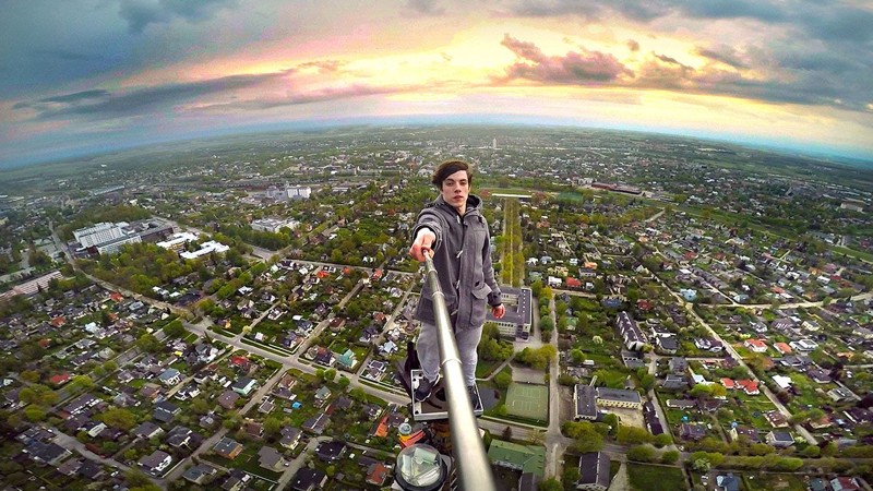 %%items%% фото самых отчаянных экстремалов