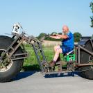 Изобретатель из Германии создал тяжелейший в мире велосипед