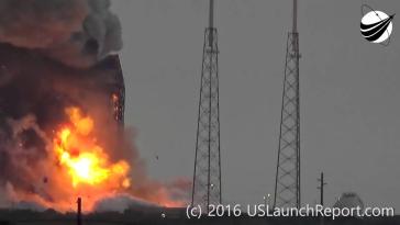 Событие: Взрыв ракеты SpaceX Falcon 9 (1.09.2016)