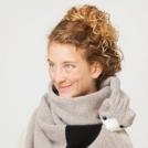 Фото Мяу-мяу кис-кисс шарф с кошечкой из раздела  /