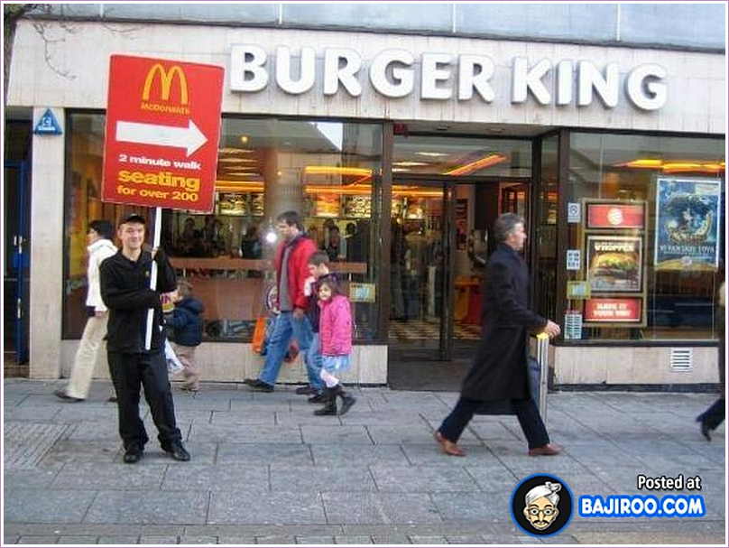 Фото Как сманивают любителей фастфуда друг у друга из раздела  /