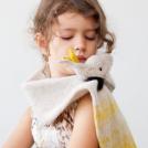 Детский шарфик в форме попугая