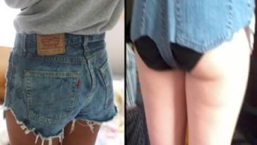 Джинсовые шорты: что планировалось и что получилось