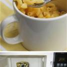 Макароны и сыр в микроволновке