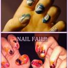 Мраморные ногти