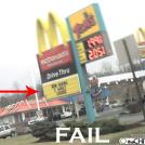 Надпись: "Сегодня нанимаем на работу трех взрослых лузеров"