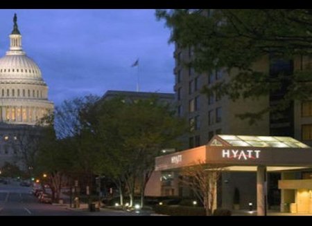 Отель Hyatt. Вашингтон (в рекламе)