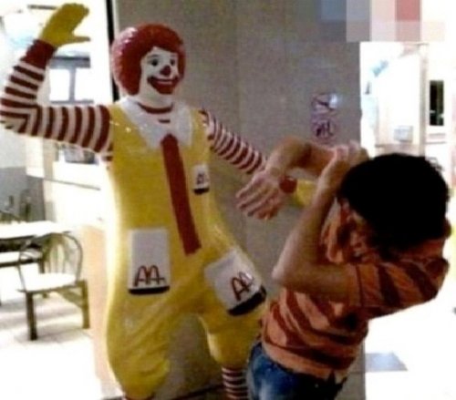 Рональд как всегда в своем репертуаре