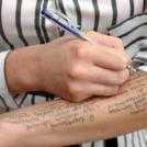 Шпаргалка на руке