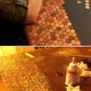 Стол из монеток