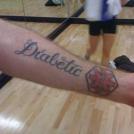 Татуировка медицинского предупреждения